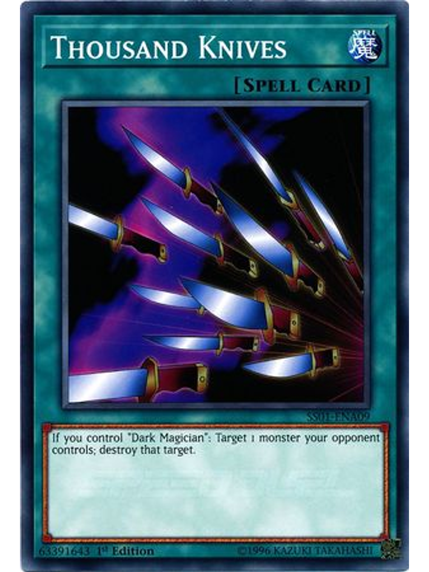 Thousand Knives - SS01-ENA09 - Common 1st Edition 1