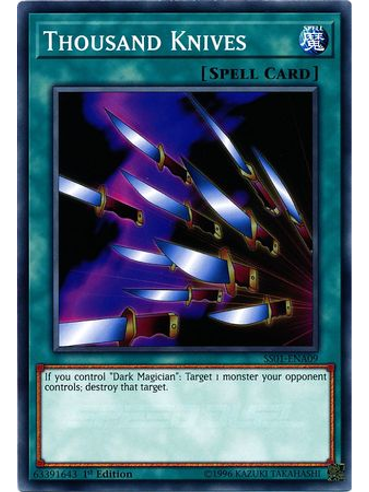 Thousand Knives - SS01-ENA09 - Common 1st Edition 1