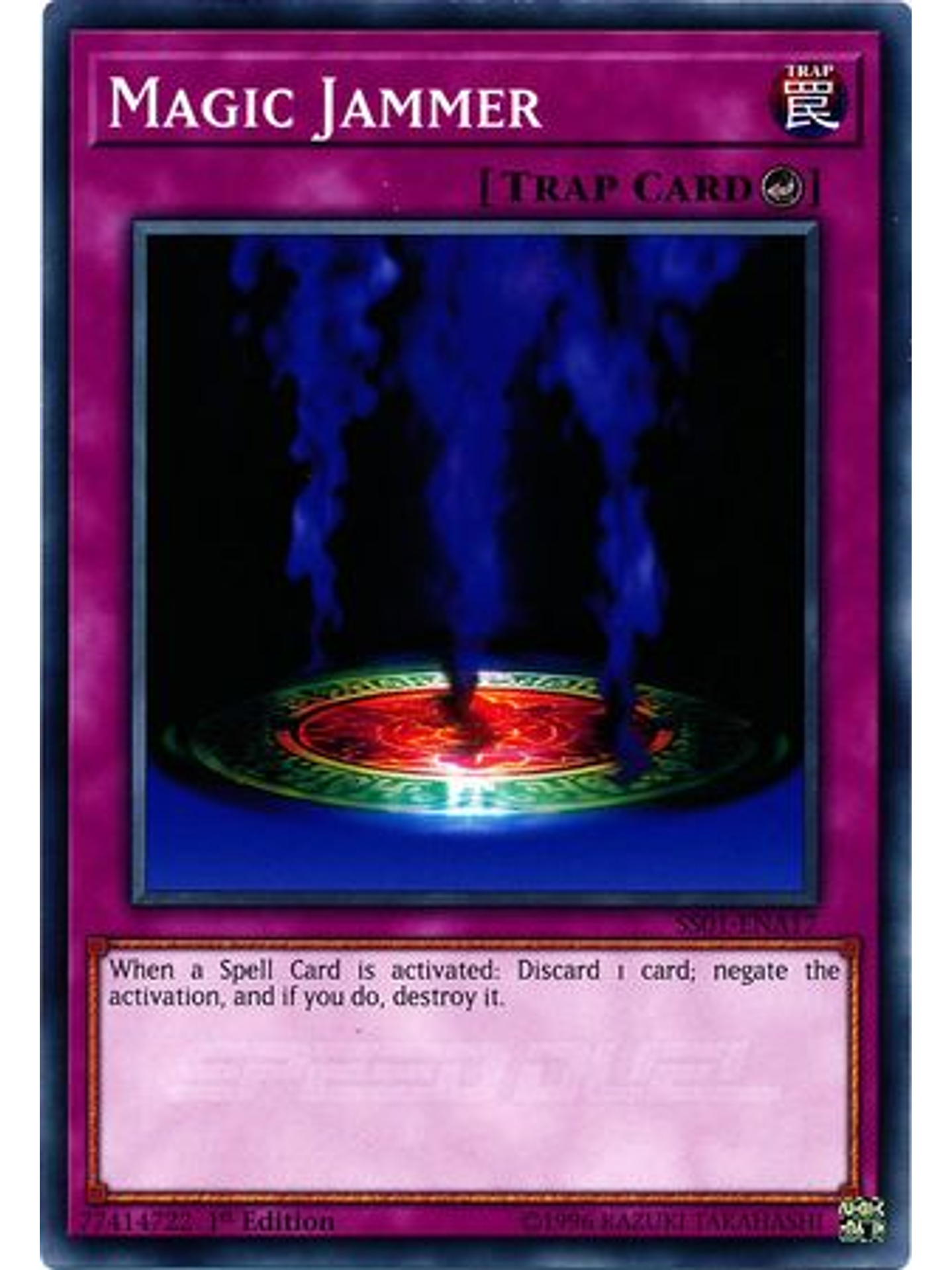 Magic Jammer - SS01-ENA17 - Common 1st Edition 1