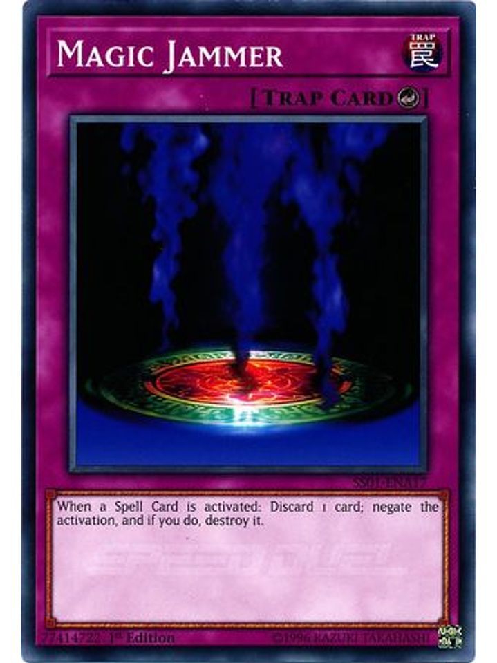 Magic Jammer - SS01-ENA17 - Common 1st Edition 1