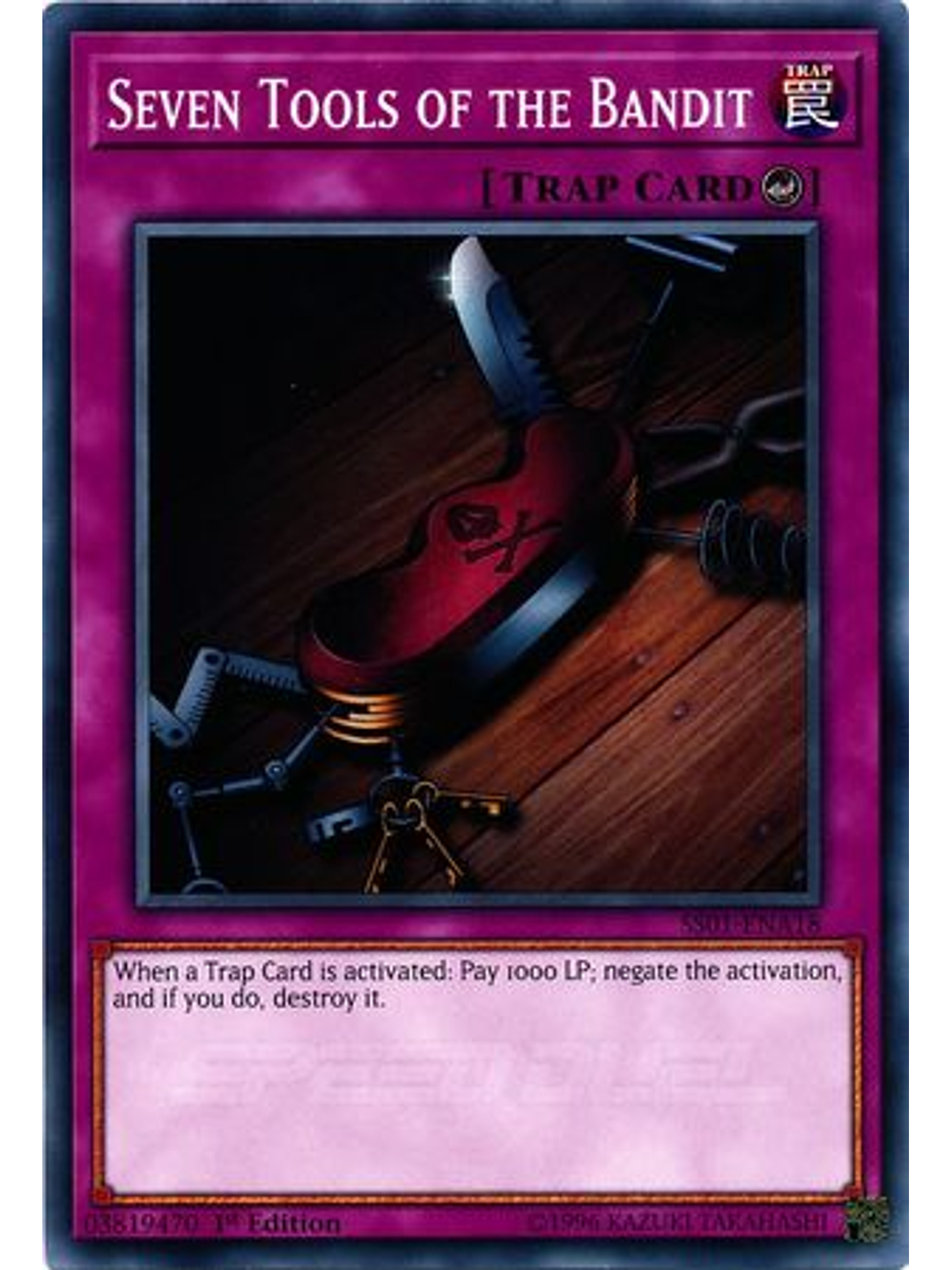 Seven Tools of the Bandit - SS01-ENA18 - Common 1st Edition 1
