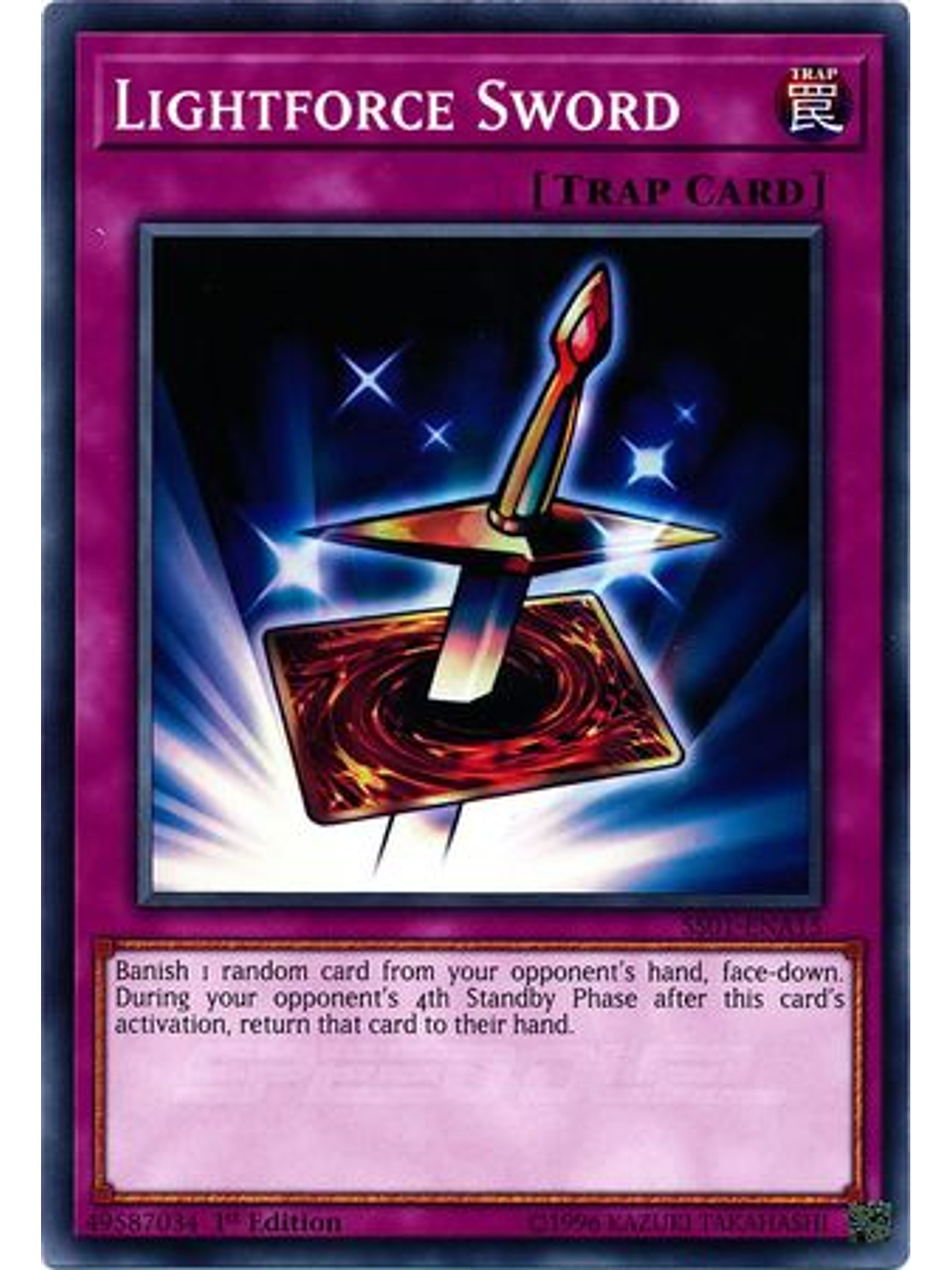 Lightforce Sword - SS01-ENA15 - Common 1st Edition 1