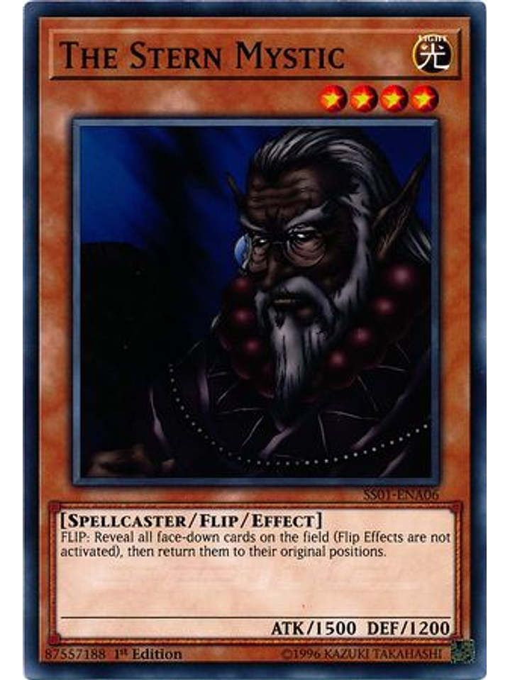 The Stern Mystic - SS01-ENA06 - Common 1st Edition 1
