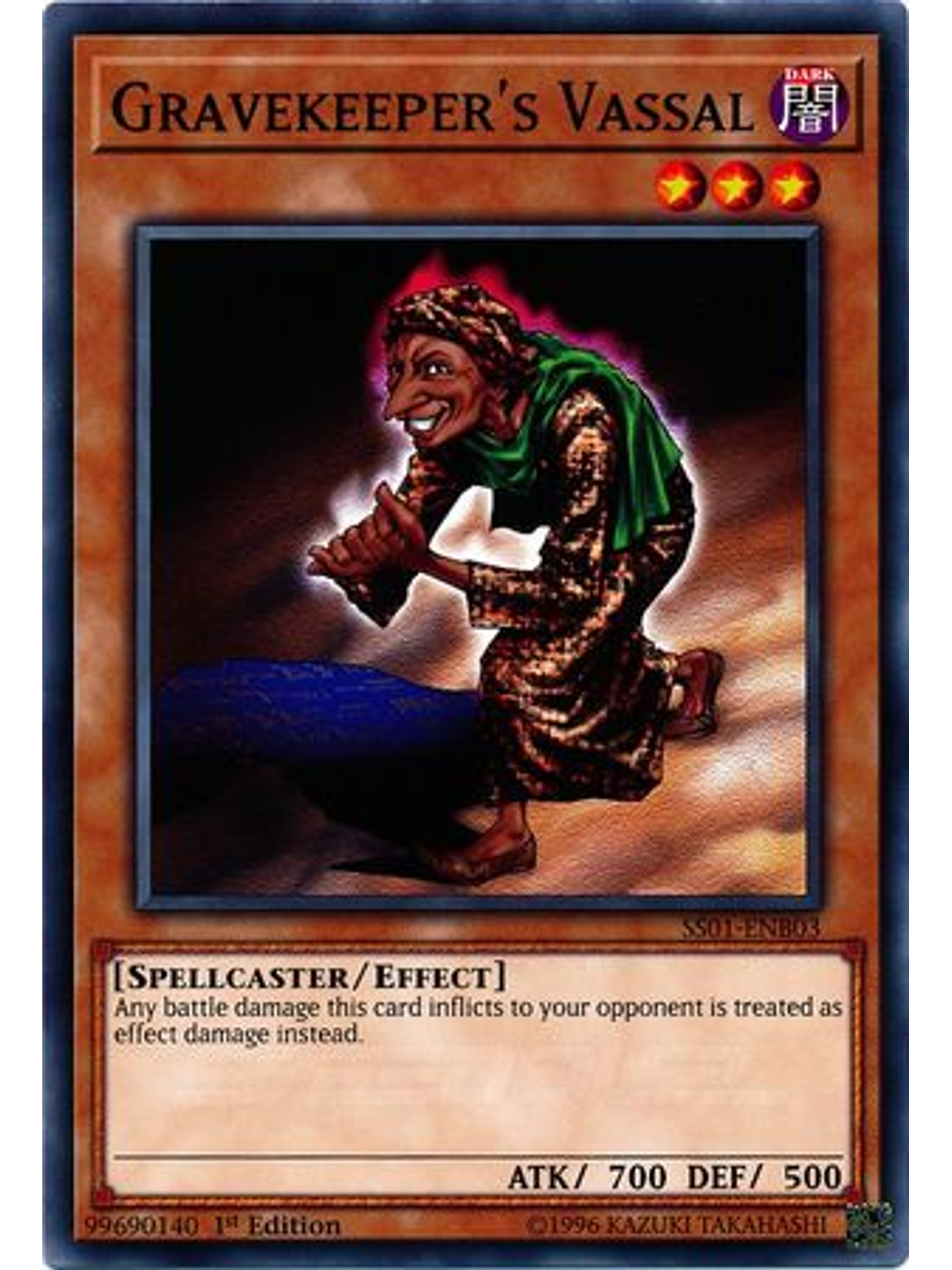 Gravekeeper's Vassal - SS01-ENB03 - Common 1st Edition 1