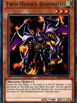 Twin-Headed Behemoth - SS02-ENA06 - Common 1st Edition