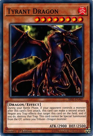 Tyrant Dragon - SS02-ENA07 - Common 1st Edition