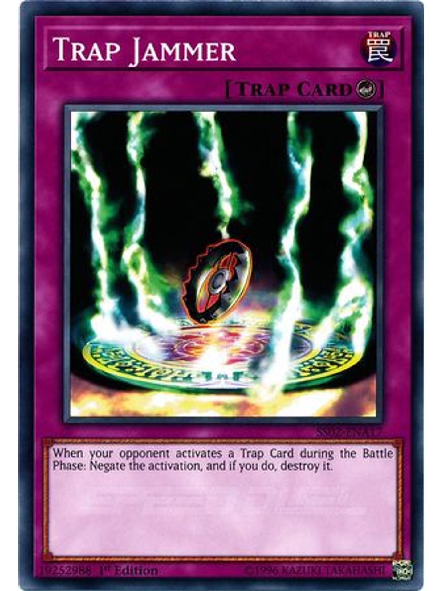 Trap Jammer - SS02-ENA17 - Common 1st Edition 1