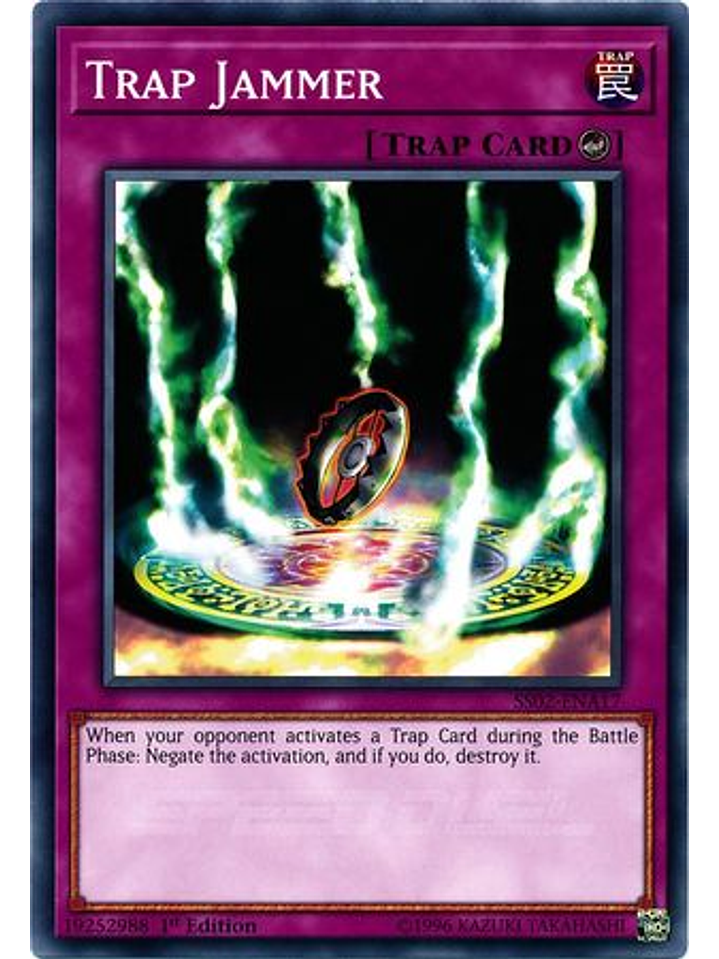 Trap Jammer - SS02-ENA17 - Common 1st Edition 1