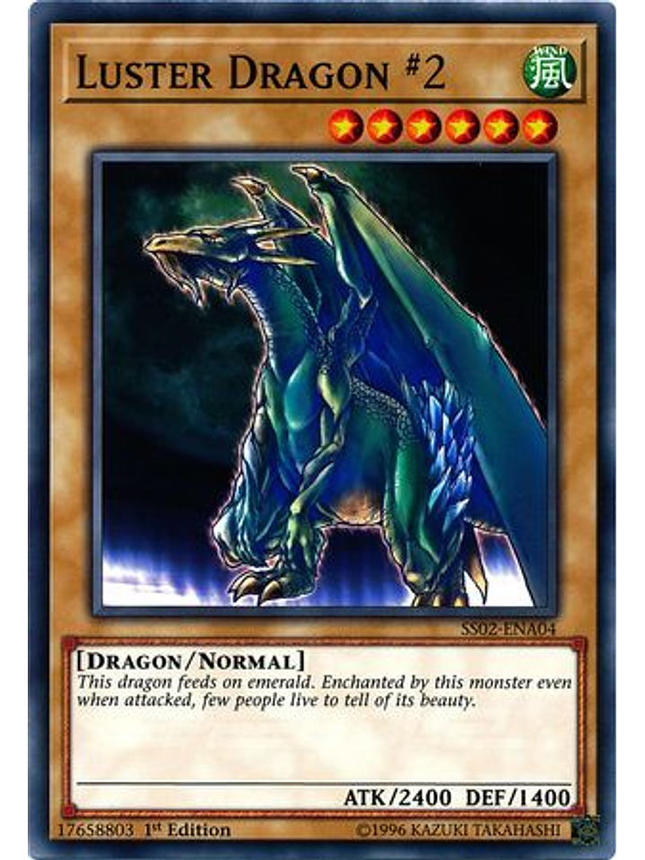 Luster Dragon #2 - SS02-ENA04 - Common 1st Edition 1