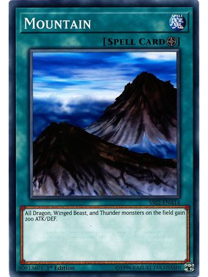 Mountain - SS02-ENA14 - Common 1st Edition 1