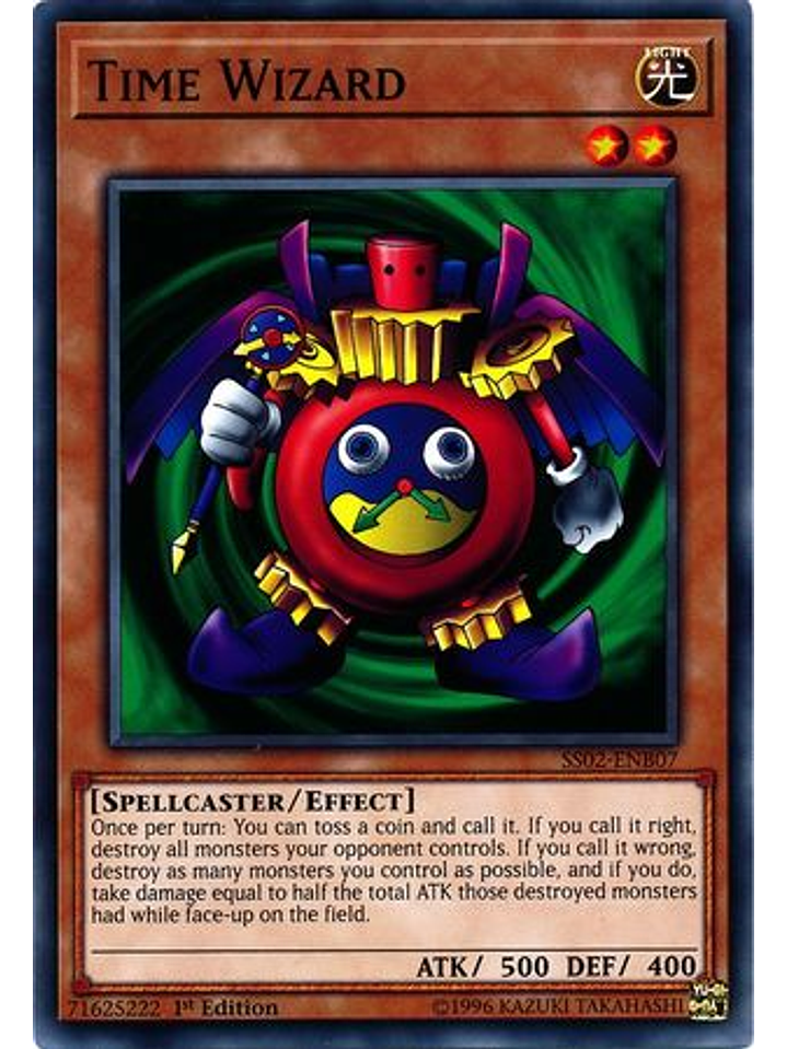 Time Wizard - SS02-ENB07 - Common 1st Edition 1