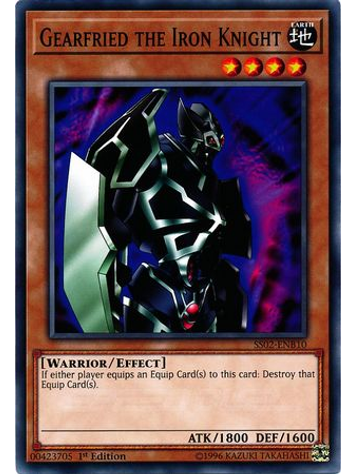 Gearfried the Iron Knight - SS02-ENB10 - Common 1st Edition 1