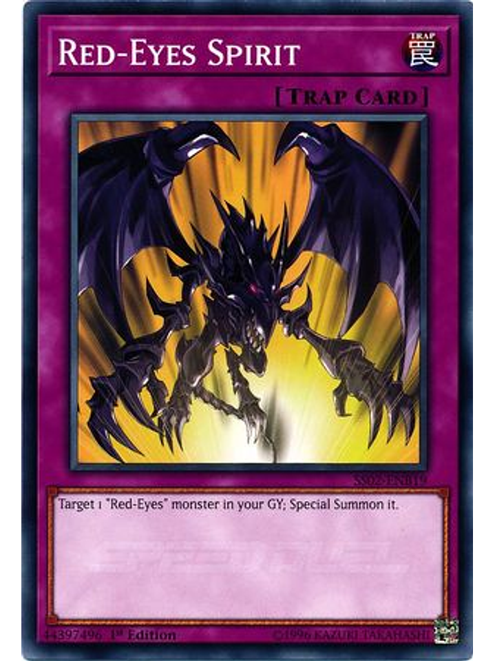 Red-Eyes Spirit - SS02-ENB19 - Common 1st Edition 1