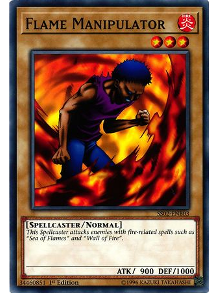 Flame Manipulator - SS02-ENB03 - Common 1st Edition 1