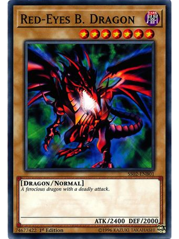 Red-Eyes B. Dragon - SS02-ENB01 - Common 1st Edition 1