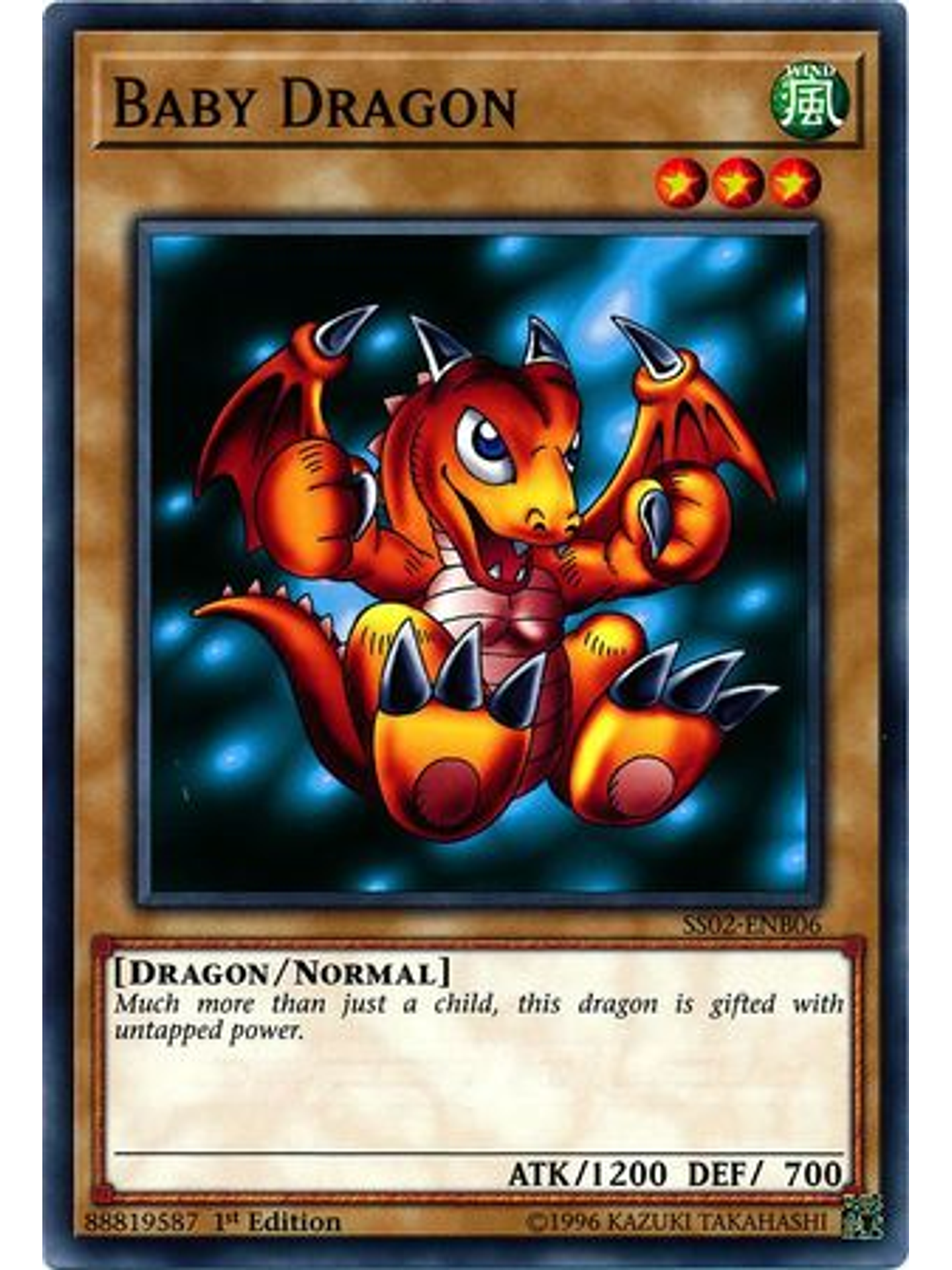 Baby Dragon - SS02-ENB06 - Common 1st Edition 1