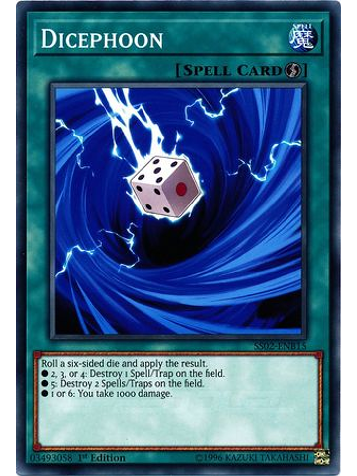 Dicephoon - SS02-ENB15 - Common 1st Edition 1