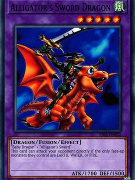 Alligator's Sword Dragon - SS02-ENB22 - Common 1st Edition