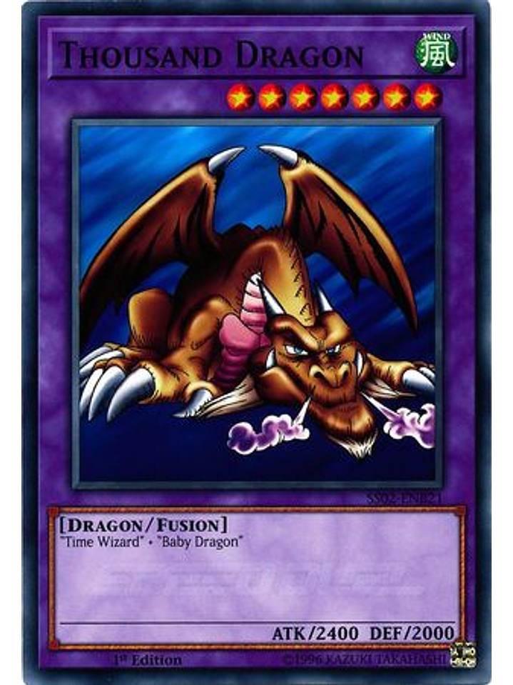 Thousand Dragon - SS02-ENB21 - Common 1st Edition 1