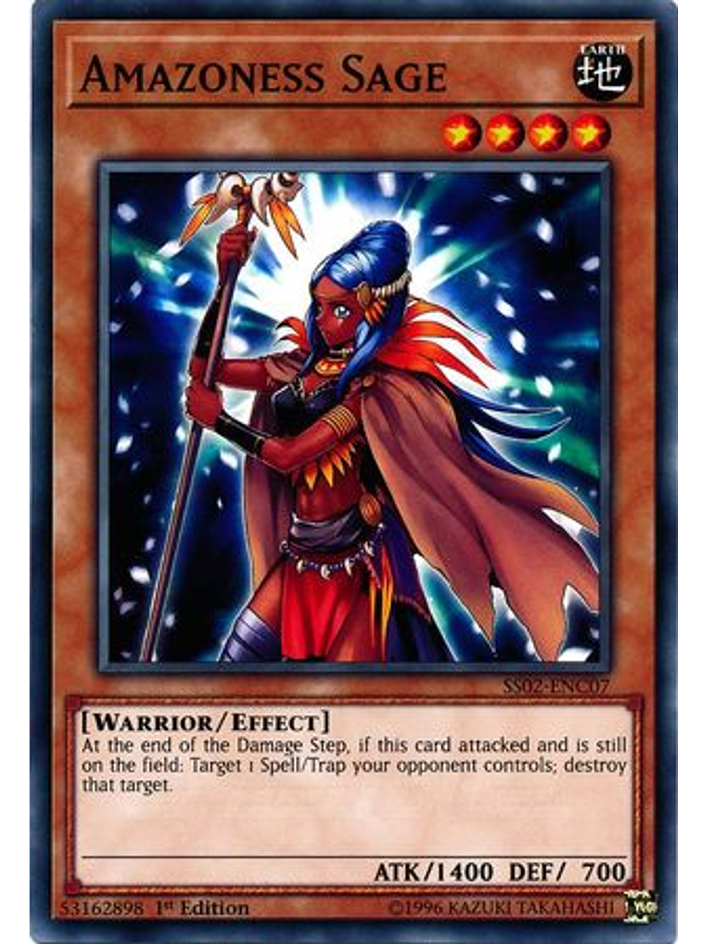 Amazoness Sage - SS02-ENC07 - Common 1st Edition 1