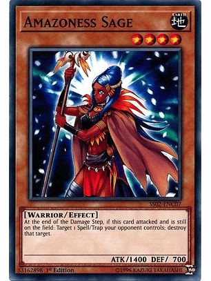 Amazoness Sage - SS02-ENC07 - Common 1st Edition
