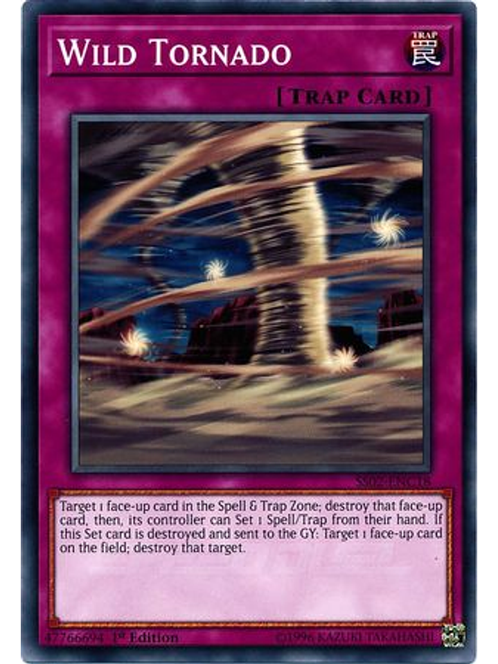 Wild Tornado - SS02-ENC18 - Common 1st Edition 1