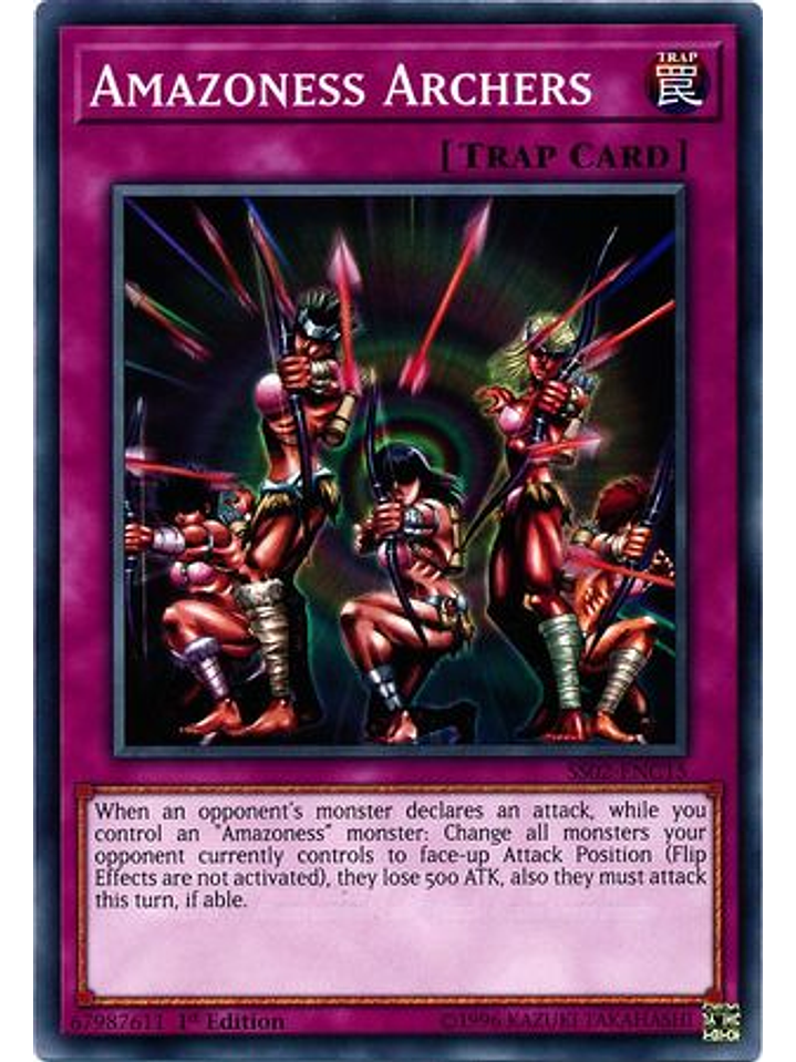 Amazoness Archers - SS02-ENC15 - Common 1st Edition 1