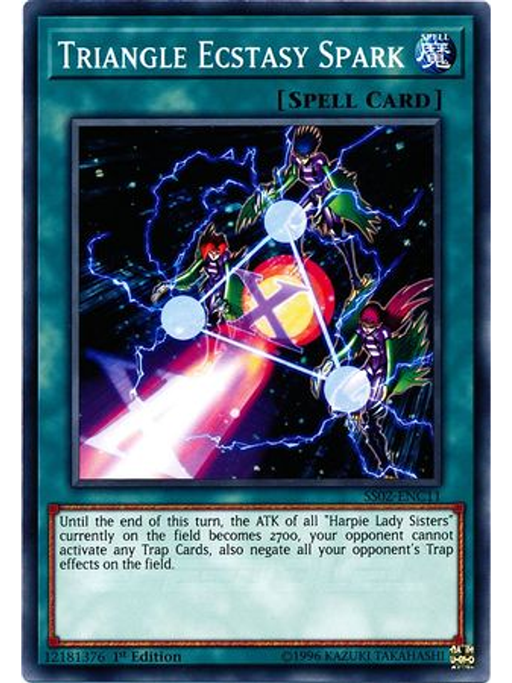 Triangle Ecstasy Spark - SS02-ENC11 - Common 1st Edition 1