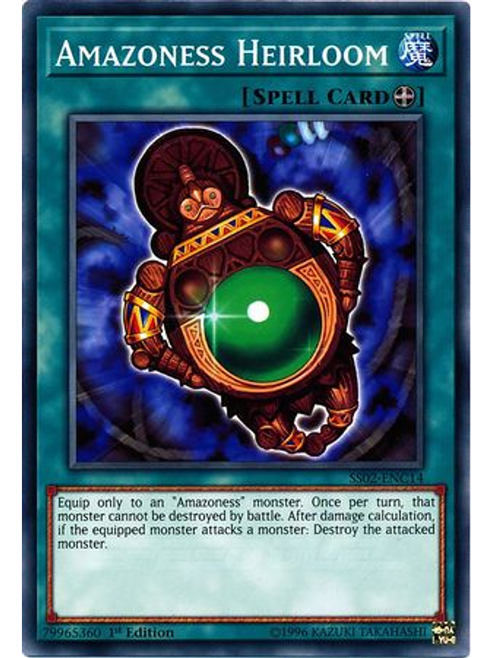 Amazoness Heirloom - SS02-ENC14 - Common 1st Edition 1