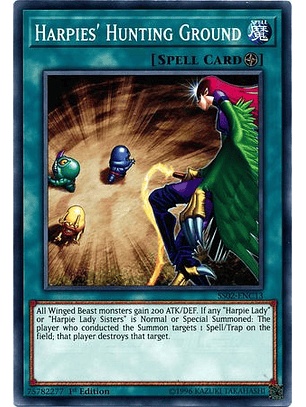 Harpies' Hunting Ground - SS02-ENC13 - Common 1st Edition