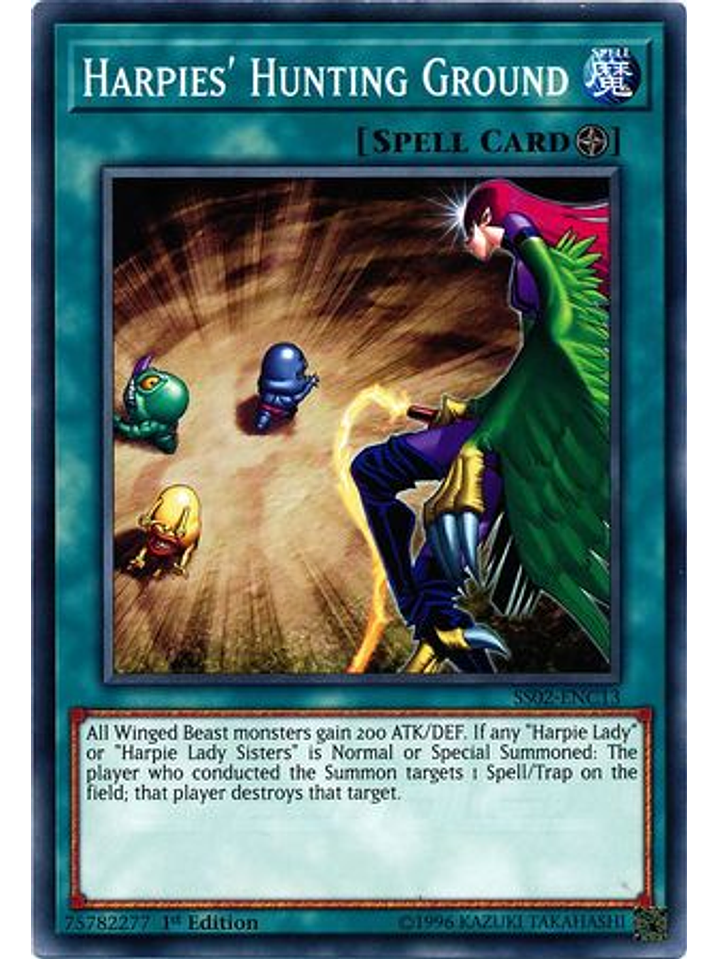 Harpies' Hunting Ground - SS02-ENC13 - Common 1st Edition 1