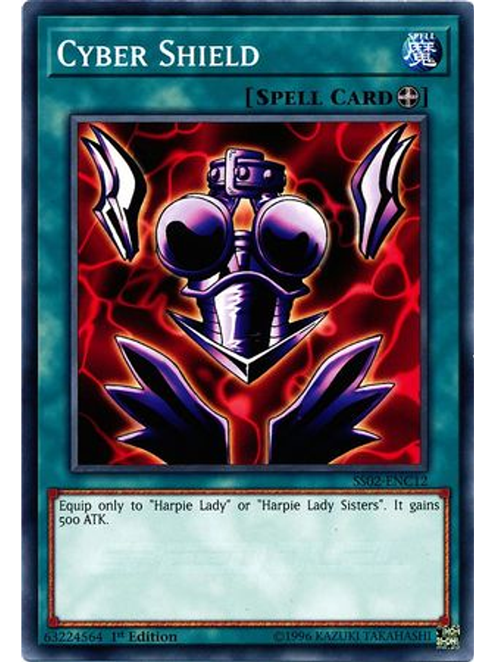 Cyber Shield - SS02-ENC12 - Common 1st Edition 1