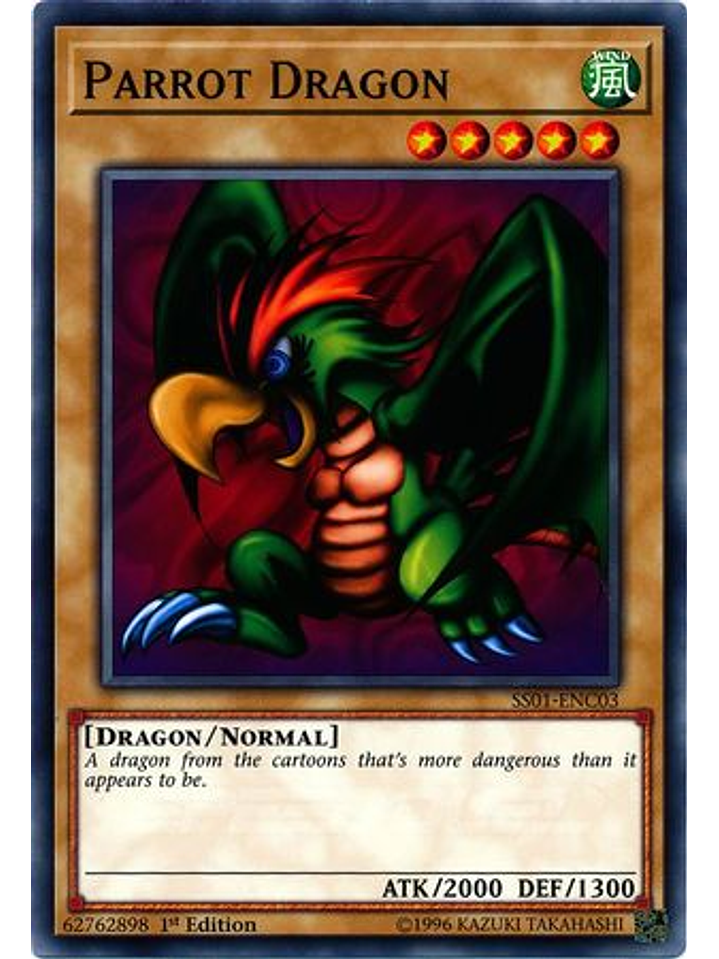 Parrot Dragon - SS01-ENC03 - Common 1st Edition 1