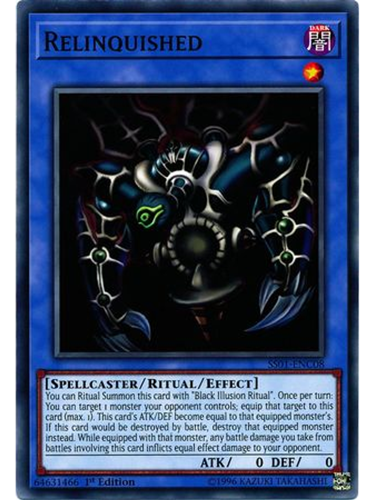 Relinquished - SS01-ENC08 - Common 1st Edition 1