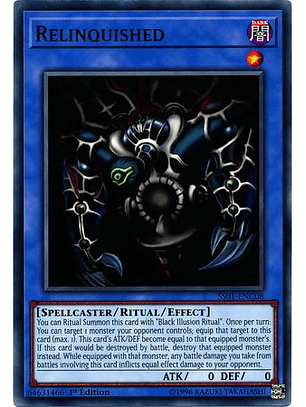 Relinquished - SS01-ENC08 - Common 1st Edition