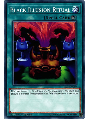 Black Illusion Ritual - SS01-ENC09 - Common 1st Edition