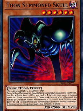 Toon Summoned Skull - SS01-ENC07 - Common 1st Edition