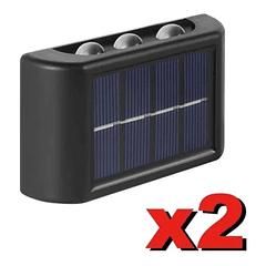 Luz Solar Led Pared - Luz Cálida (promoción 2 Unidades)