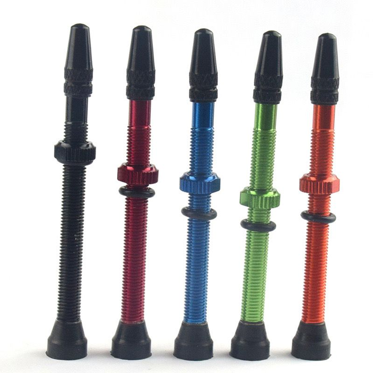 Set Di Sostituzione Valvola Bicicletta Per Valvole Presta (SV) - 20 Parti Con 4 Valvole Presta, 8 - Foto 12