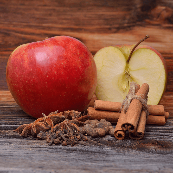 Difusor Auto Canela Manzana Roja