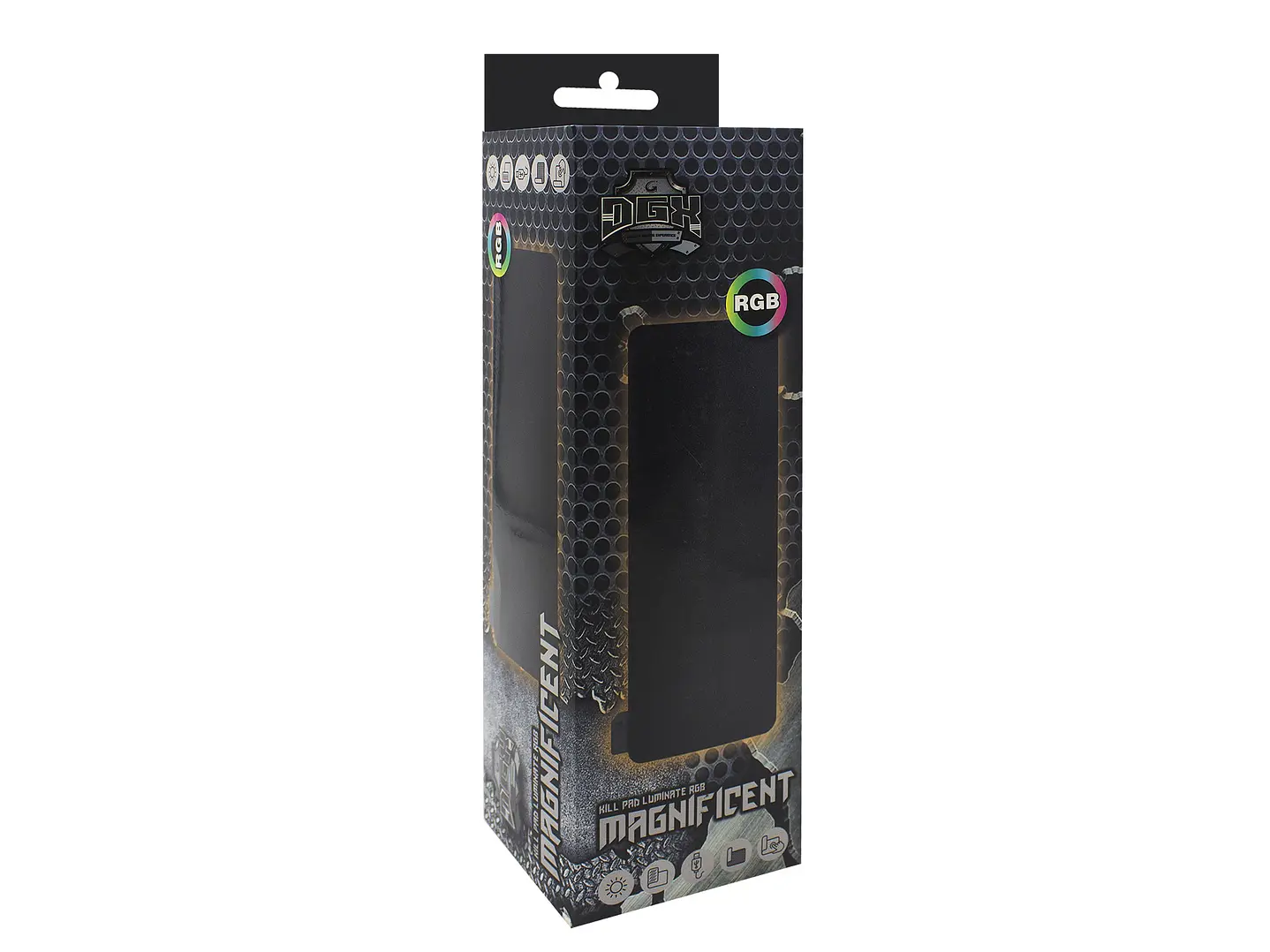 Mousepad Gamer RGB XL 70×30 DGX – Iluminación LED USB 3