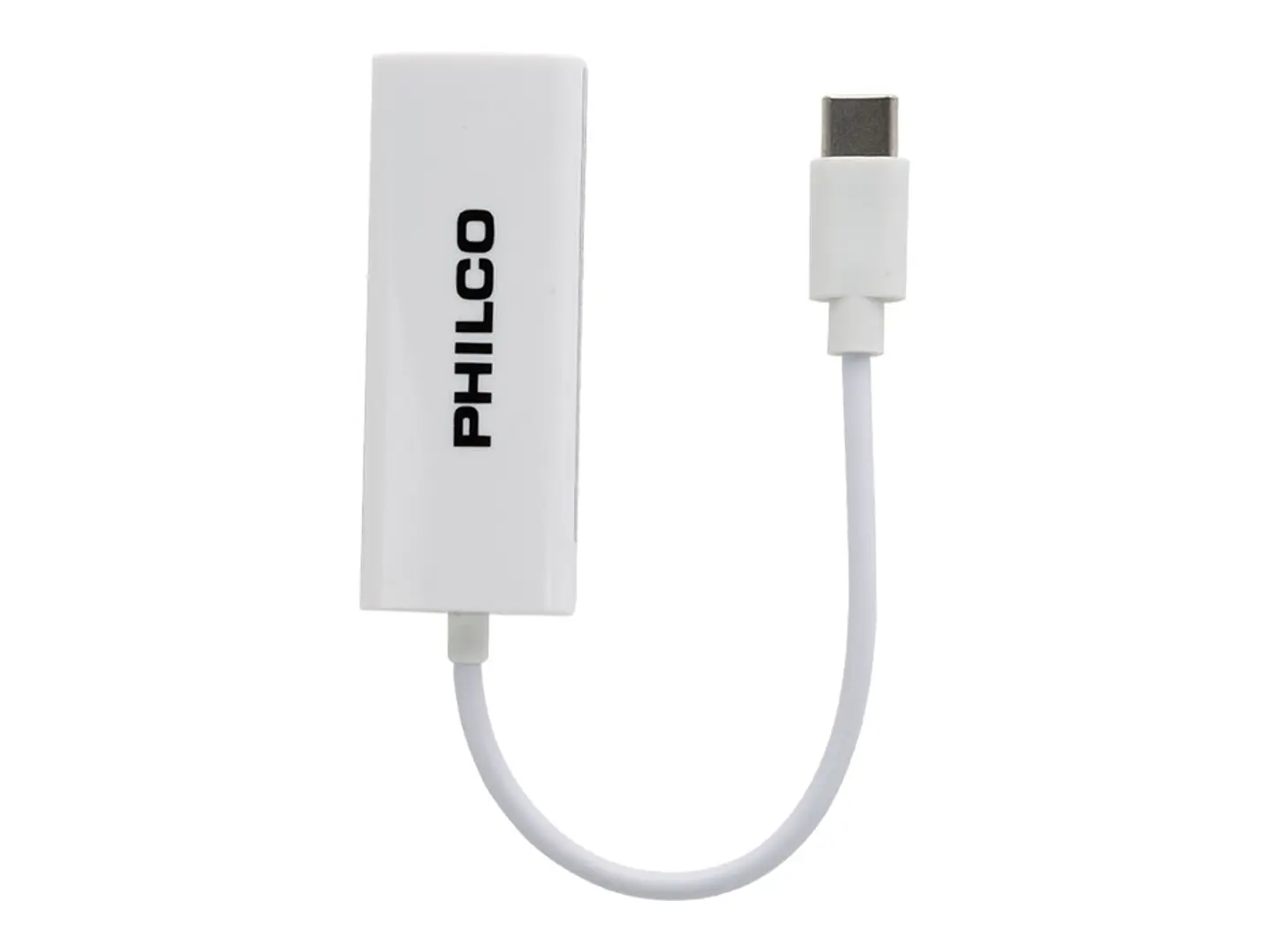 Adaptador USB-C a Ethernet Philco R0092 100Mbps 1
