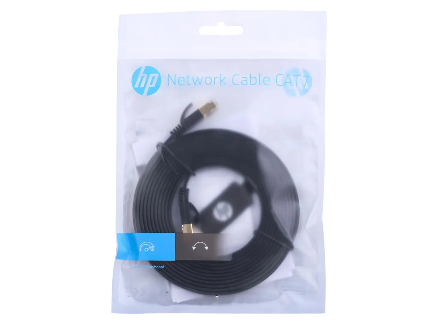 Cable de Red Cat7 SSTP HP 3m 10Gbps Alta Velocidad 5