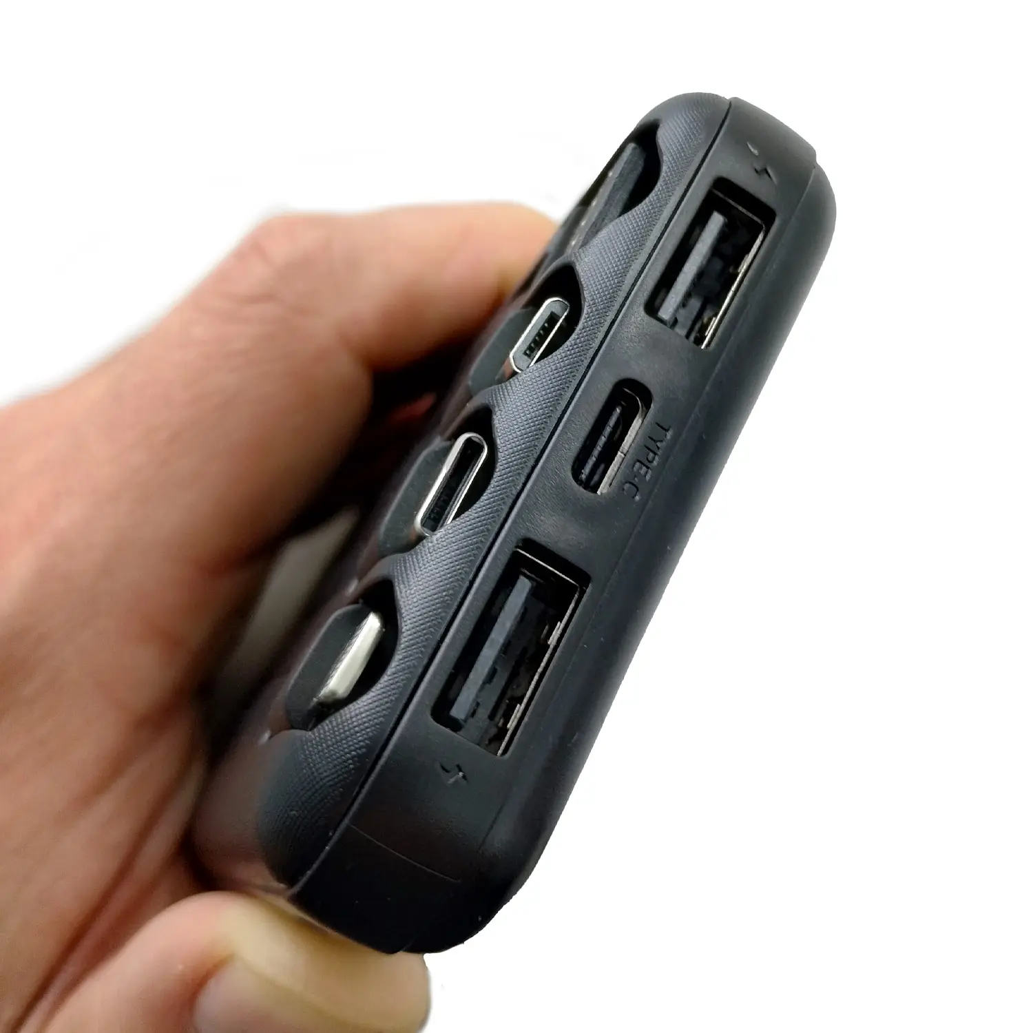 Power Bank 10.000 mAh Wireless 4 Cables Integ Pantalla LCD 5