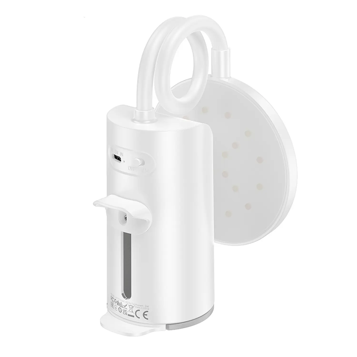 Lámpara LED con Clip Hoco HX10 Recargable y Luz Regulable 4