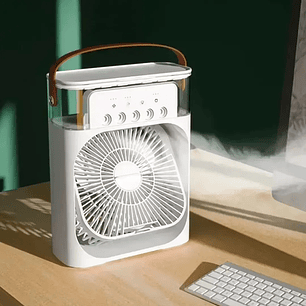 Mini Aire Acondicionado Portátil 3 en 1 con Humidificador