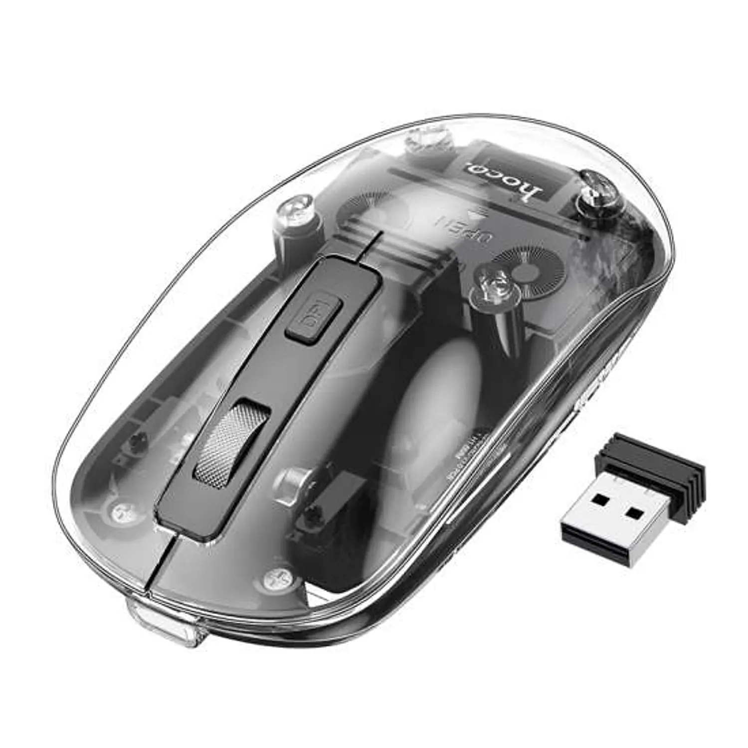 Mouse Inalámbrico Hoco GM29 Dual-Mode Bluetooth + 2.4G 1
