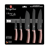 Cuchillos de Acero inoxidable I-ROSE + Barra Magnética ( Set 6 unidades )