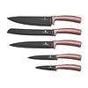 Cuchillos de Acero inoxidable I-ROSE + Soporte Magnético ( Set 6 unidades )