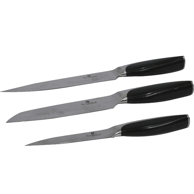 Cuchillos de Acero Crudo PHANTOM LINE ( Set 3 unidades ).